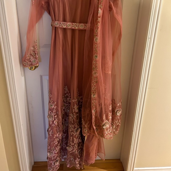 Anarkali Dusty Pink - Picture 4 of 9